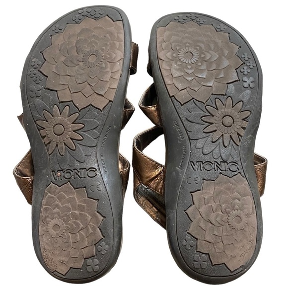 Vionic Pacific Jolie Metallic size 7 Pewter - Picture 8 of 9